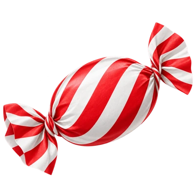 Rot-weißer Bonbon – unser Zeichen für Verständnis
